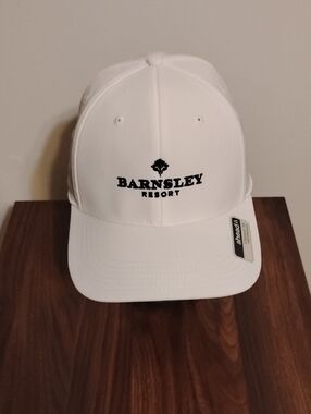 Barnsley Resort White Structured Baseball Cap